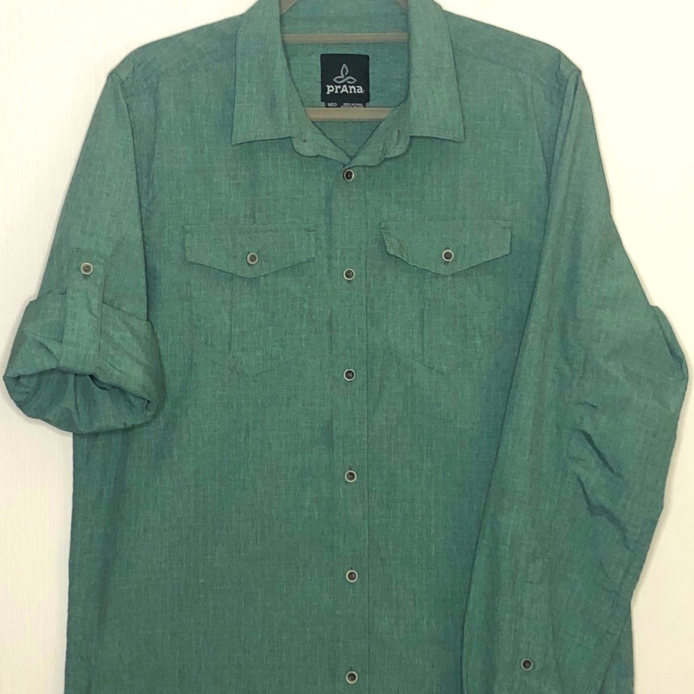Prana men’s button up shirt